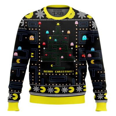 Merry Xmas Pac Man Ugly Christmas Sweater