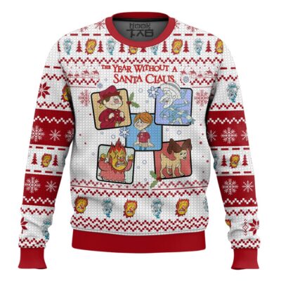 Merry Xmas The Year Without A Santa Claus Ugly Christmas Sweater