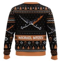 Hooktab Michael Myers Halloween Ugly Christmas Sweater