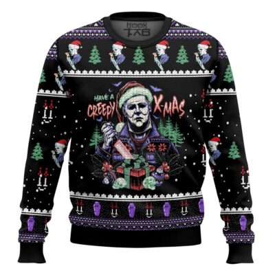 Michael Myers Have A Creepy Xmas Ugly Christmas Sweater