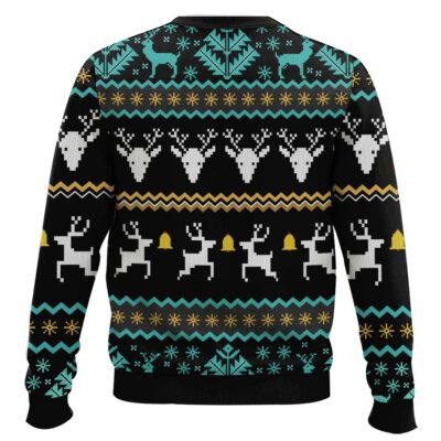 Hooktab Michael Myers I’d Kill You For Pumpkin Spice Latte Ugly Christmas Sweater