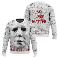 Hooktab Michael Myers No Lives Matter Ugly Christmas Sweater