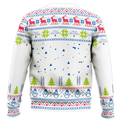 Hooktab Michelob Ultra Grinch Drink Drank Drunk Ugly Christmas Sweater