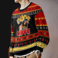 Hooktab Mick Foley Dude Love WWE Ugly Christmas Sweater