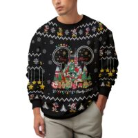 Hooktab Mickey And Friends Ugly Christmas Sweater
