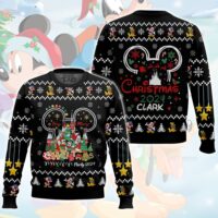 Hooktab Mickey And Friends Ugly Christmas Sweater