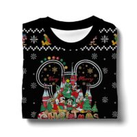 Hooktab Mickey And Friends Ugly Christmas Sweater