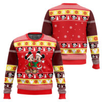 Hooktab Mickey And Minnie Ugly Christmas Sweater