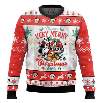 Mickey's Very Merry Christmas Party Ugly Christmas Sweater