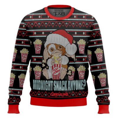 Midnight Snack Anyone Gizmo Gremlins Ugly Christmas Sweater