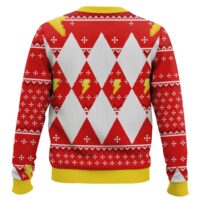 Hooktab Mighty Morphin Pixel Power Rangers Ugly Christmas Sweater