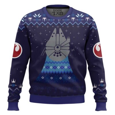 Millennium Falcon Star Wars Ugly Christmas Sweater