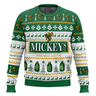 Miller Brewing Mickey’s Fine Malt Liquor Ugly Christmas Sweater