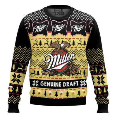 Miller Genuine Draft Ugly Christmas Sweater