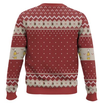 Hooktab Miller High Life Beer Ugly Christmas Sweater