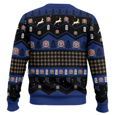 Hooktab Miller Lite Eagle Ugly Christmas Sweater