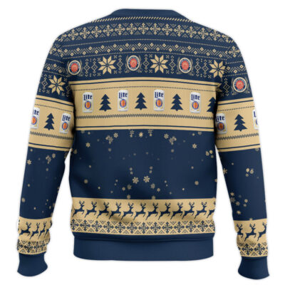 Hooktab Miller Lite Grinch Ugly Christmas Sweater