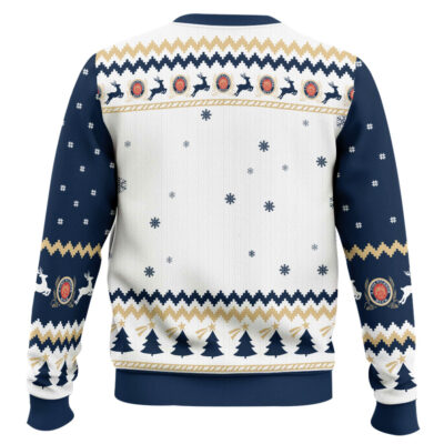 Hooktab Miller Lite Heart Ugly Christmas Sweater