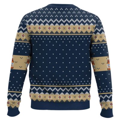 Hooktab Miller Lite Makes Grinch Happy Ugly Christmas Sweater