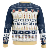 Hooktab Miller Lite Santa Merry Drunk Ugly Christmas Sweater