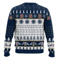 Hooktab Miller Lite Titties Funny - Custom Name Ugly Christmas Sweater