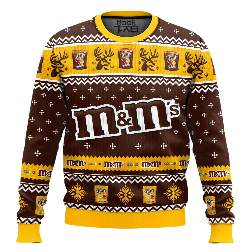 Hooktab M&M's Ugly Christmas Sweater Hooktab M&M's Ugly Christmas Sweater