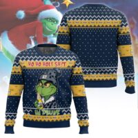 Hooktab Modelo Ho Ho Holy Sh!t I'm Drunk Grinch Ugly Christmas Sweater