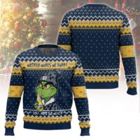 Hooktab Modelo Makes Me Happy Ugly Christmas Sweater