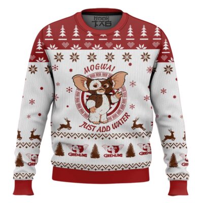 Mogwai Just Add Water Gremlins Ugly Christmas Sweater