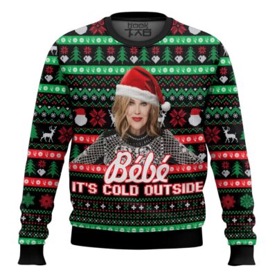 Moira Rose Bebe It's Cold Outside Meme Ugly Christmas Sweater