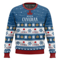 Hooktab Molson Canadian Ugly Christmas Sweater