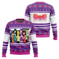 Hooktab Monogatari Girls Bakemonogatari Ugly Christmas Sweater