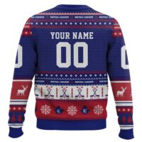 Hooktab Montreal Canadiens - Custom Name And Number Ugly Sweater