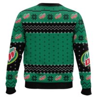 Hooktab Mountain Dew Merry Christmas Ugly Christmas Sweater