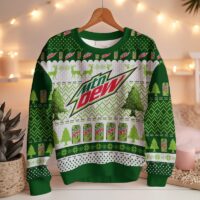 Hooktab Mountain Dew Ugly Christmas Sweater