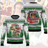 Hooktab Movies For Xmas Days Ugly Christmas Sweater