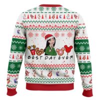 Hooktab Mulan Disney Princess Ugly Christmas Sweater
