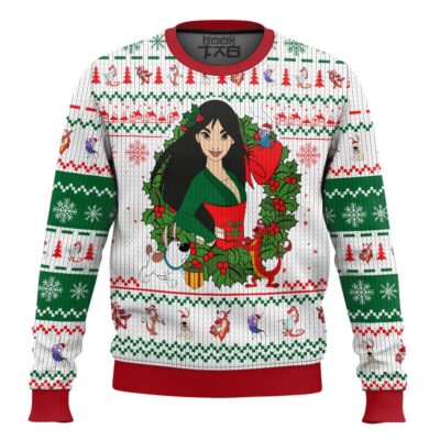 Mulan Disney Princess Ugly Christmas Sweater