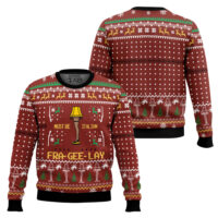 Hooktab Must Be Italian Fra Gee Lay A Christmas Story Ugly Christmas Sweater