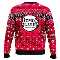 Hooktab Muzan Kibutsuji Ugly Christmas Sweater