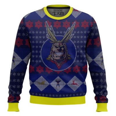My Hero Academia All Might Ugly Christmas Sweater