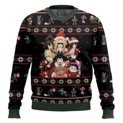 My Hero Academia Boku No Holiday Ugly Christmas Sweater