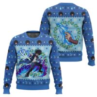 Hooktab My Hero Academia Dabi Ugly Christmas Sweater