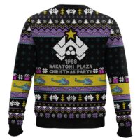 Hooktab Nakatomi Plaza 1988 Die Hard Ugly Christmas Sweater