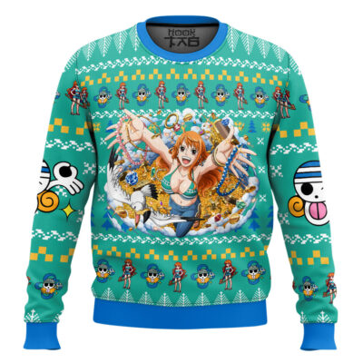 Nami One Piece Ugly Christmas Sweater