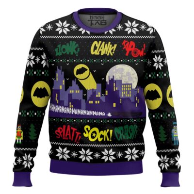 Nananana Christmas Batman Ugly Christmas Sweater