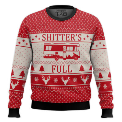 National Lampoon Vacation Shitter's Full Ugly Christmas Sweater