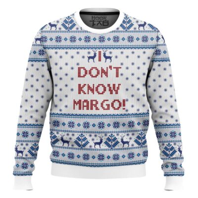 National Lampoons Vacation I Dont Know Margo Ugly Christmas Sweater