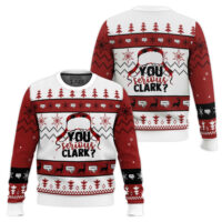 Hooktab National Lampoon's Vacation You Serious Clark Ugly Christmas Sweater