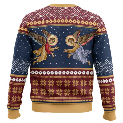 Hooktab Nativity Of Jesus Christ Ugly Christmas Sweater